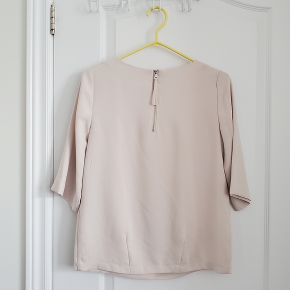 GUC Rachel Roy Crepe V-neck Blouse. - Picture 2 of 4